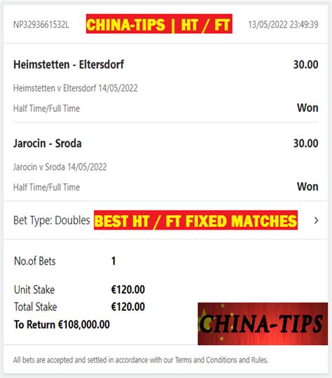 China Tips Fixed Matches .